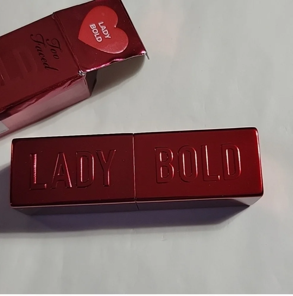 Too Faced Lady Bold Lipstick NIB
